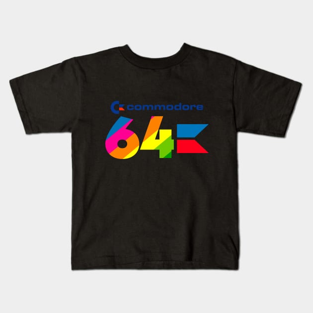 Commodore 64 - Version 5 Kids T-Shirt by RetroFitted